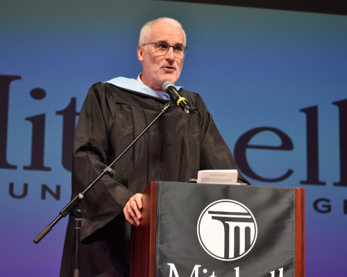 Doherty delivers 2023 graduation address 
