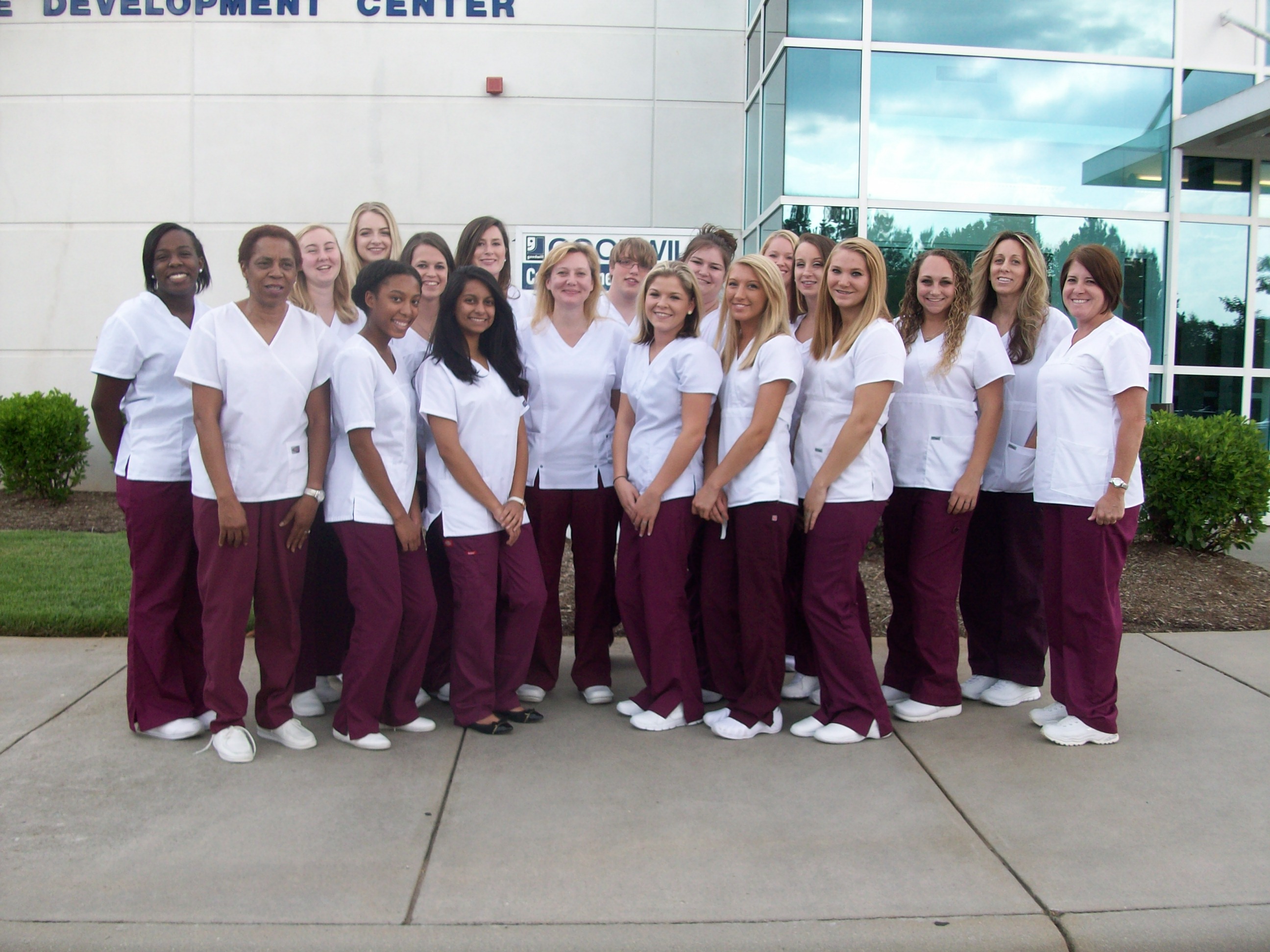 CNA Students who completed training on July 22
