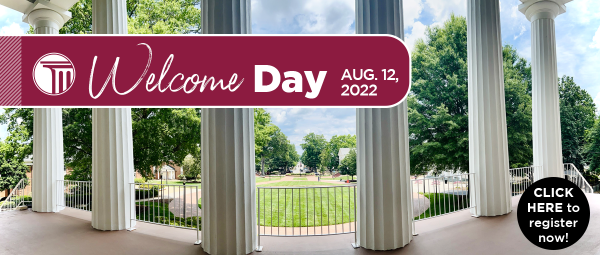 Welcome Day Registration 